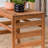 Rectangular Acacia Outdoor Side Table , 24'' in. W 18'' in. D-1411047629