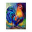Duniya «Rooster One», reproduction de peinture acrylique sur toile tendue-29765912