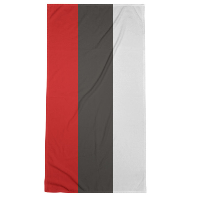 Microfiber Bath Towel, Tennessee Red Football Red/Graphite/Off White