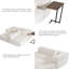 Canapé modulaire de 112 po avec table d'appoint gratuite, siège large, entièrement rembourré, canapé en tissu bouclé infroissable avec méridienne, combinaison libre, canapé en forme de L pour le salon, aucun assemblage requis-746421961