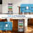 15-Inch Mini Beverage Refrigerator – Holds 130 Cans, Built-In or Freestanding Beverage Cooler, with Adjustable Shelves, Reversible Door, LED Lighting, and Safety Lock