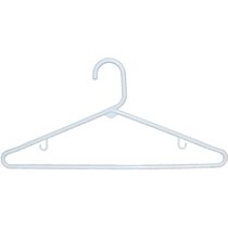 30 Pk Youth Petite Plastic Hangers, Medium Size Hangers, Petite