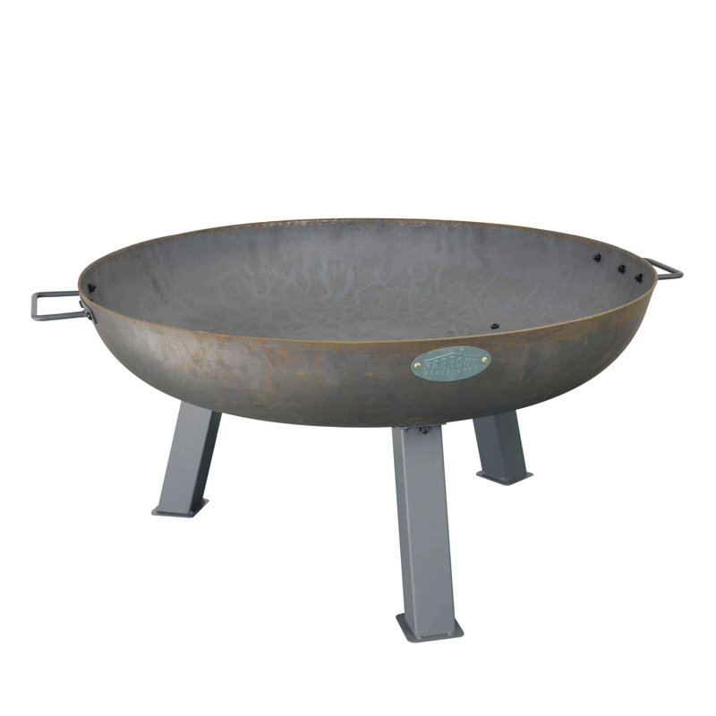 Round Metal Wood Burning Smokeless Fire Pit