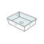 Trace 15'' L Bathroom Sink