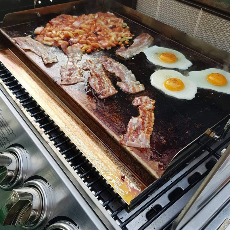 Stainless Steel Dishwasher Safe Grill Griddle
