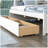 Bed with Side Bookcase, Drawers-1342335578-1342335581