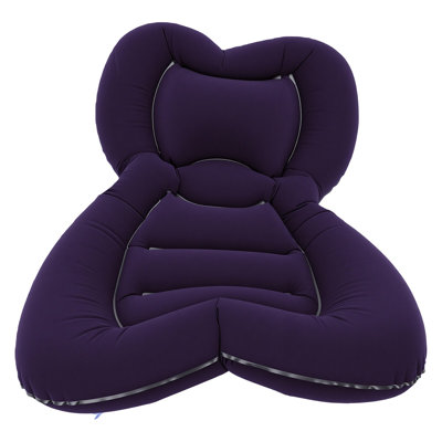Coussin de soutien lombaire gonflable portatif à gonfler par pression, idéal pour les voyages, les chaises de bureau, les sièges d'auto, les canapés et les lits (type B).