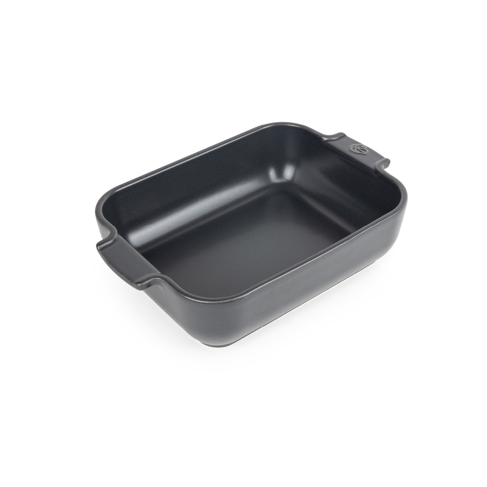 Peugeot Appolia Rectangular Ceramic Baking Dish, Slate, 2.5'' H x 12.5" L x 8" W