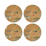 Exotix Pebble 4 Piece Vinyl Placemat Set