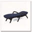 CHAISE Longe avec coussin
