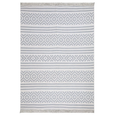 Privett Cotton Argyle Indoor Rug