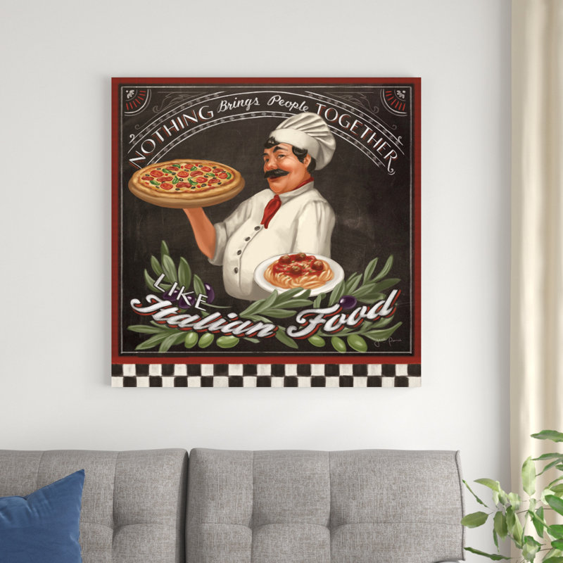 «Chefs Specials I» par Janelle Penner, impression sur toile tendue, H 36 po x l 36 po