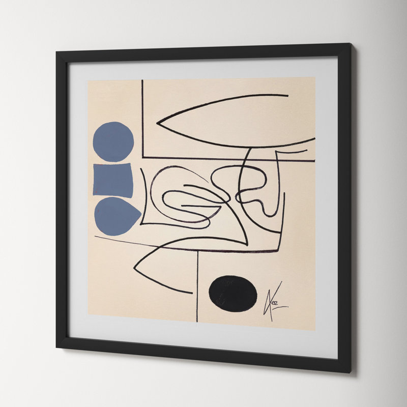 Reflection 2 by Lee Lessem, Black, 44" H x 44" W x 1.25" D