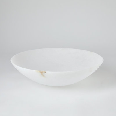 Handmade Alabaster Decorative Bowl