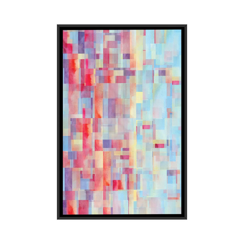 «Shapeshifter», reproduction d'impression sur toile, H 26 po x l 18 po x P 1,5 po, Toile avec cadre noir, Pas de tapis