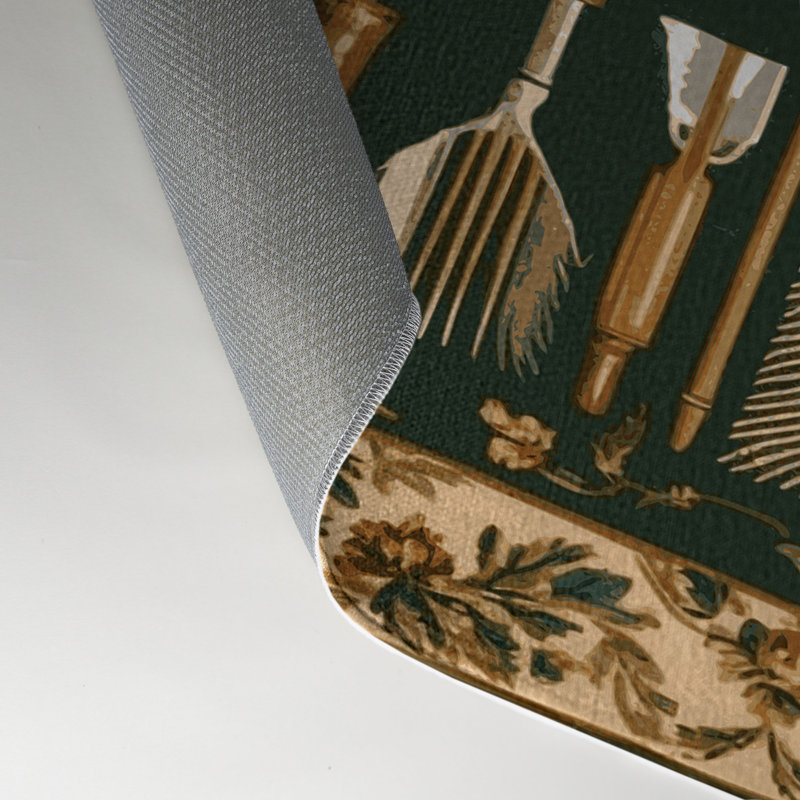 Tapis vert français intérieur et extérieur, Rectangle 9 pi x 12 pi