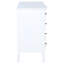 Commode 10 tiroirs Aakas - blanc
