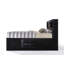 Grand lit avec rangement noir Ireland-1067079346
