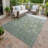 Machine Washable Indoor/Outdoor Chantille ACN2567 Abstract Rug-397491-397482