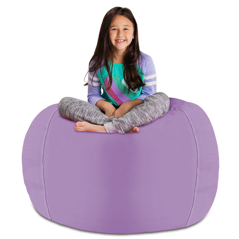 Housse pour fauteuil à billes Kids, Très grand - 48 po, Lavande chiné