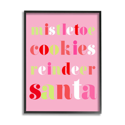 Mistletoe Cookies Reindeer Santa AT-281