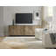 Mango & Metal 86" Chevron Entertainment Console