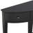 Modern Curved Console Table Sofa Table With 3 Drawers And 1 Shelf For Hallway, Entryway, Living Room-1046422399