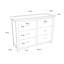 Durgin 110 cm W Chest of 6 Drawers