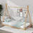 Twin Size Tent Shape Floor Bed Frame-398812708