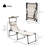 Sahdia Reclining Single Chaise with Cushions-1063579413