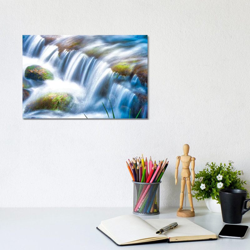 Fern Spring - Yosemite Valley by Zoe Schumacher - Wrapped Canvas Painting, 20.32 cm H x 30.48 cm W