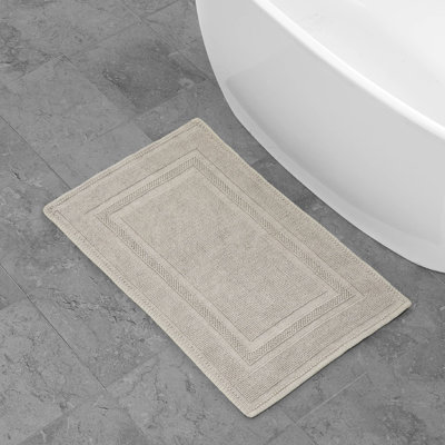 Cotton Blend Bath Rug