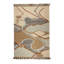 Rug Abstract Area Rug in Orange