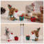 Amigurumi de Noël bricolage au crochet Wizardi F07N8-M109