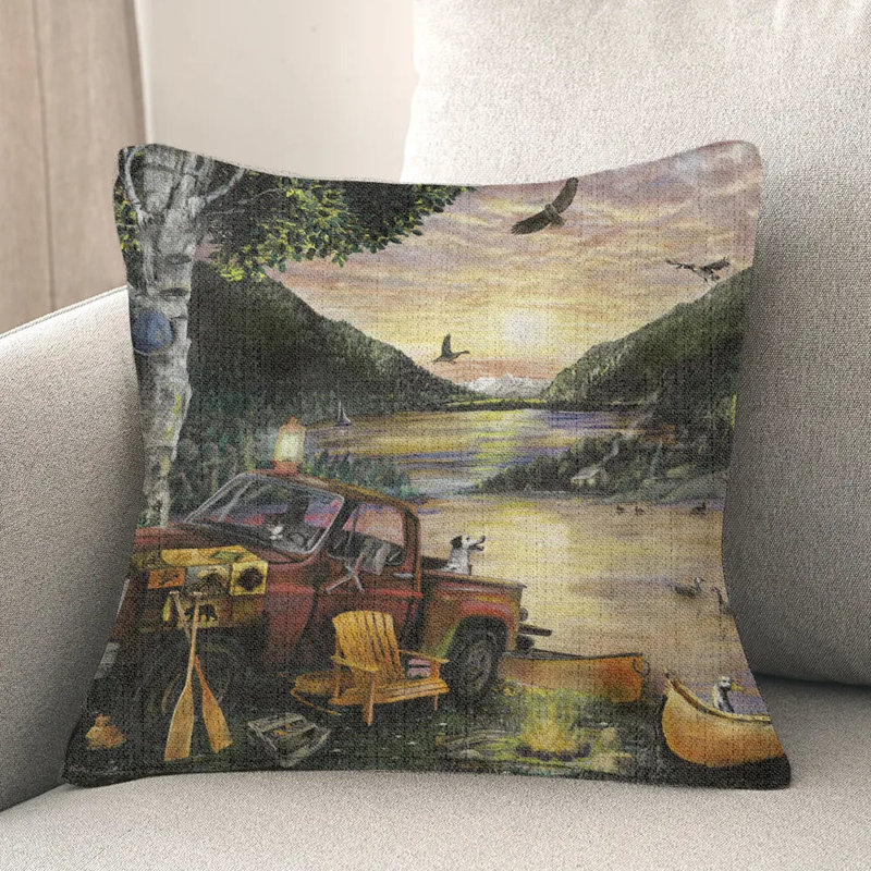 Coussin décoratif Sunset Lake
