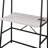 Rechae Solid Wood Top Metal Base Writing Desk with Power Outlet-69357492