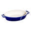 Staub Ceramique Ceramic Oval Oven Dish, Cherry, 0.4 L-1537334936