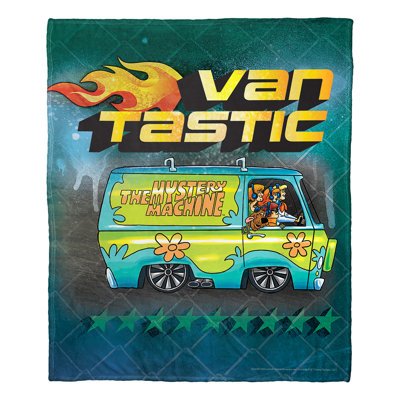 Northwest Scooby Doo Vantastic Throw In Multi