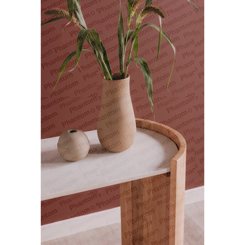 Dala Console Table White