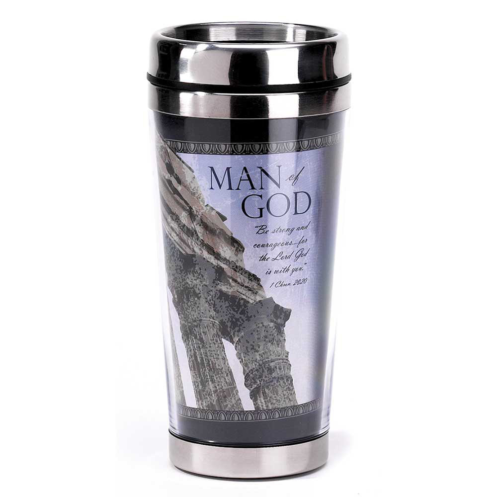 Dicksons Inc 16oz. Double Wall Insulated Stainless Steel Travel Mug Dicksons Inc