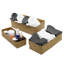 Solid Wood Decorative Basket
