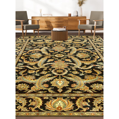 Hand Knotted Wool Oriental Indoor Rug