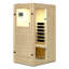 Sauna infrarouge lointain Sprucehaven Spruce à 5 panneaux avec Bluetooth