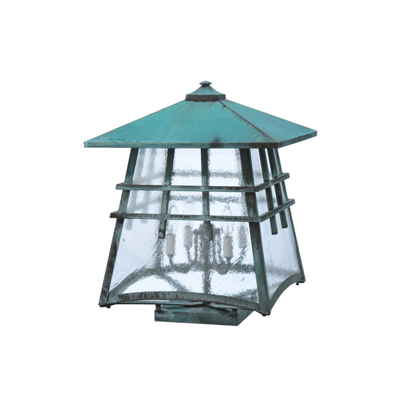 Stillwater Cross Mission Seeded Pier Mount Light