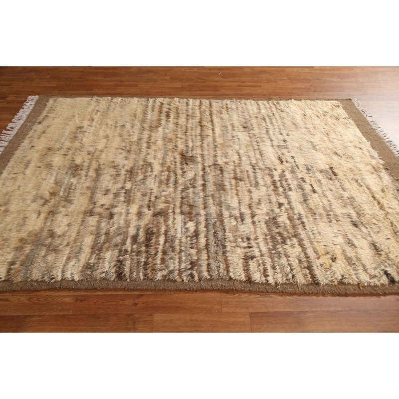 Tapis Berbère de style oriental marocain 6 x 8