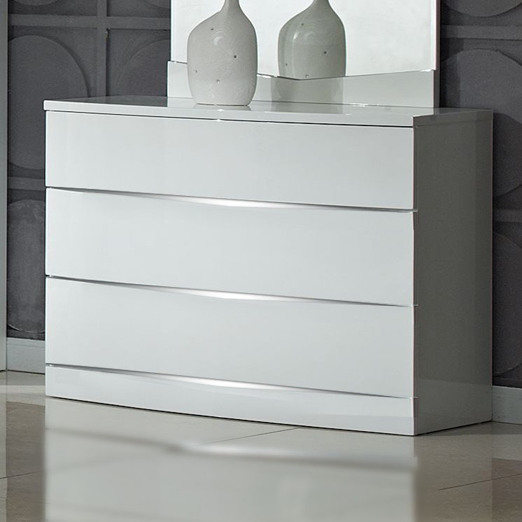 Brooker 3 Drawer 110cm W, White