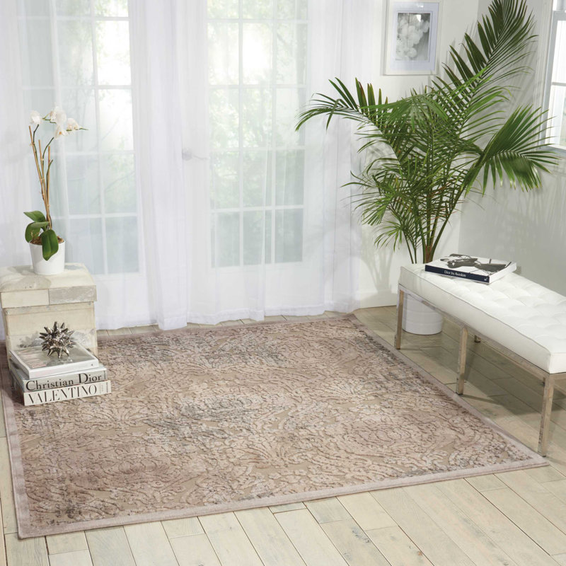 Tapis gris Marty, Carré 6 pi 7 po