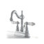 Robinet de salle de bain avec ensemble de drain bel air central à-28237161