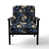 Blue Renaissance Roses Victorian Pattern III