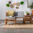 Acacia 3 - Person Patio Conversation Set with Cushions-58803556-49415582